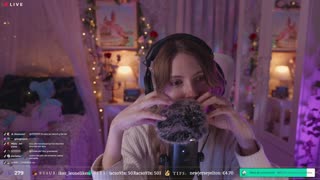 [24-04-18]🔴 LIVE 🔴 ASMR relajante para ti ¿vienes y nos hacemos compañía estoy un poco malita jeje 🧸 !redes !yt-v2122348146-cut